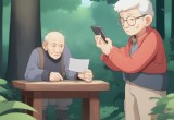 70岁老人森林交易10元一次,70岁老人深林中的10元交易情